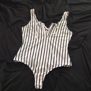 Striped Bodysuit 🌹